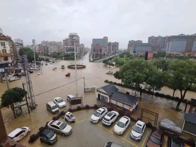 暴雨后的富川縣。譚山泉 攝（修圖）.jpg